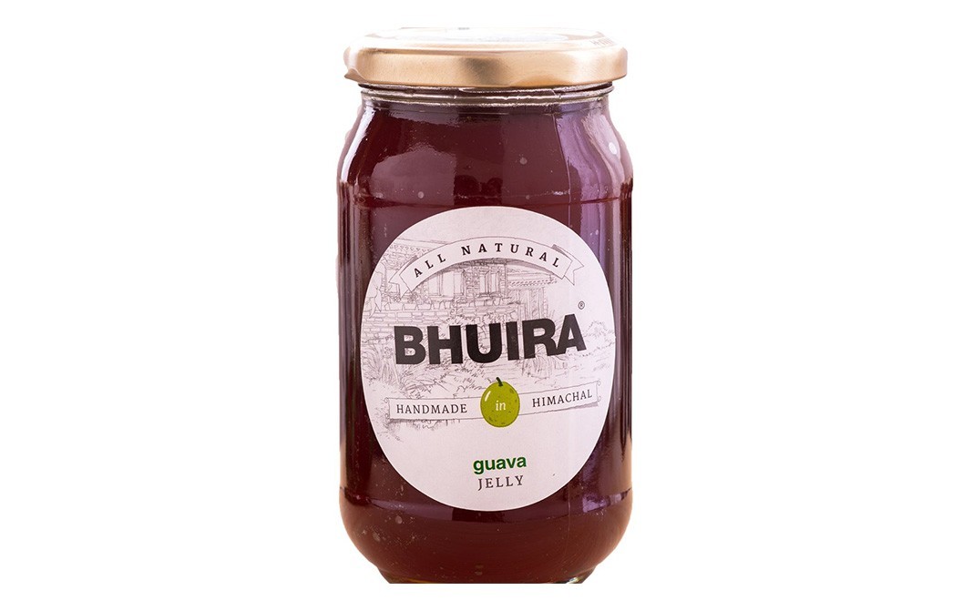 Bhuira Guava Jelly    Glass Jar  470 grams